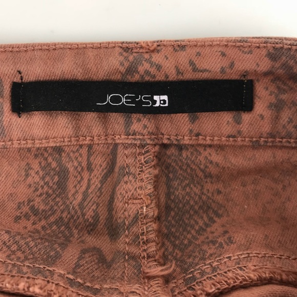 🤚SOLD✋Joe’s Women’s High Water Jeans snake sz 28 - Picture 4 of 8